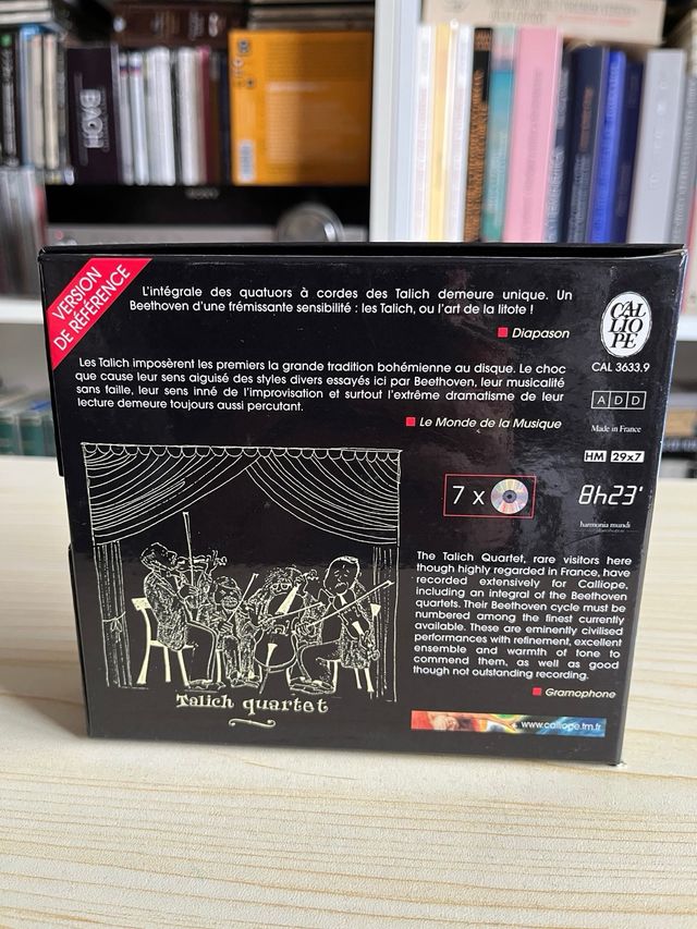 Beethoven Cuartetos Talich 7 CD
