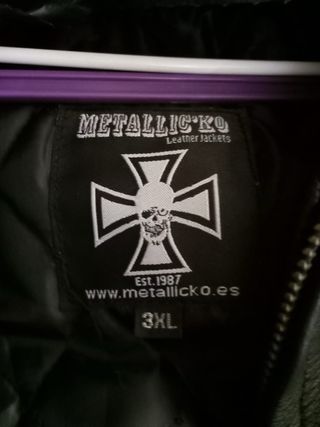 Chaqueta de cuero