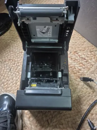 Impresora de Recibos Epson Negra
