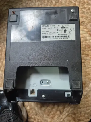 Impresora de Recibos Epson Negra