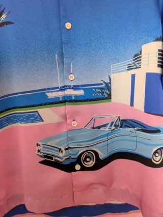 Camisa Zara Edición Hiroshi Nagai