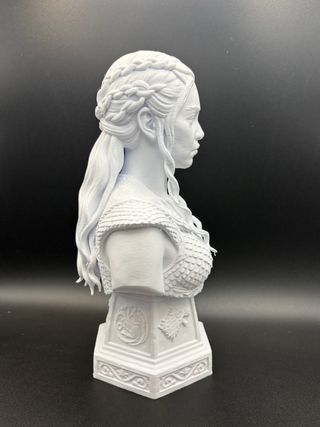 Busto 3d altezza 25cm denerys