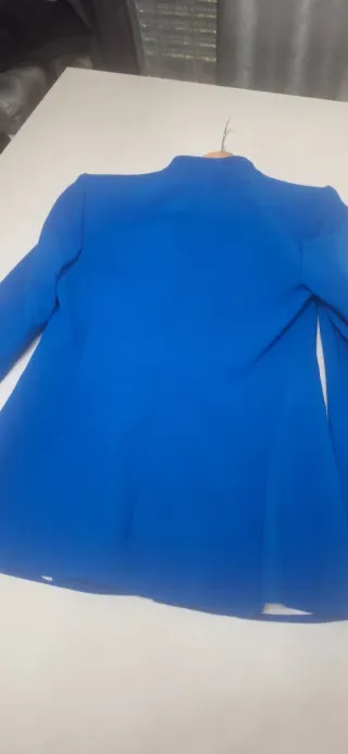 Traje chaqueta mujer  Zara Azul Eléctrico talla S