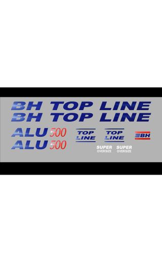 Pegatinas BH Top Line ALU 500