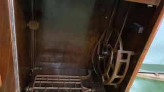 Máquina de coser ALFA antigua de pedal