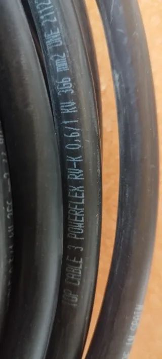 Cable 3x6mm (21 metros)