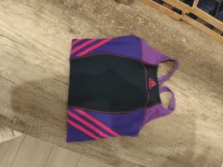 Bañador Adidas Mujer Negro y Morado
