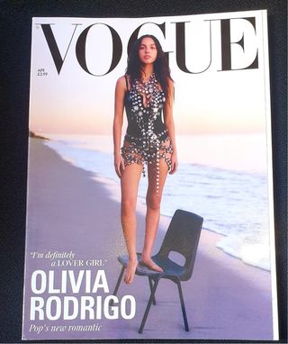 Vogue uk. Olivia Rodrigo. Abril 2026