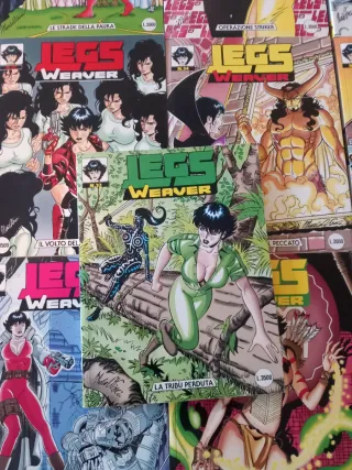 13 fumetti Legs Weaver 1998-99