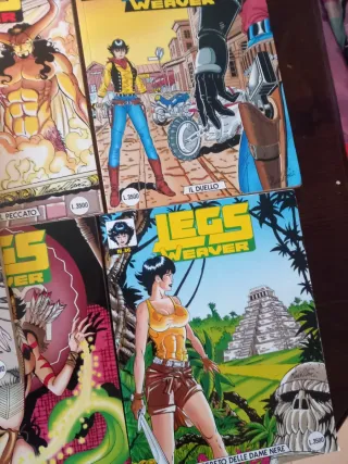 13 fumetti Legs Weaver 1998-99