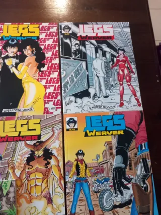 13 fumetti Legs Weaver 1998-99