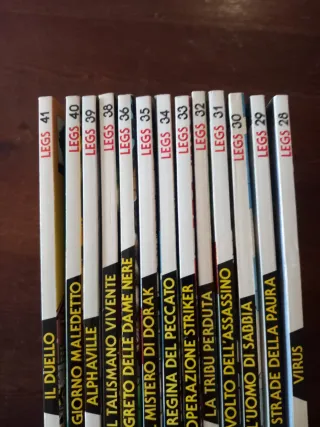 13 fumetti Legs Weaver 1998-99
