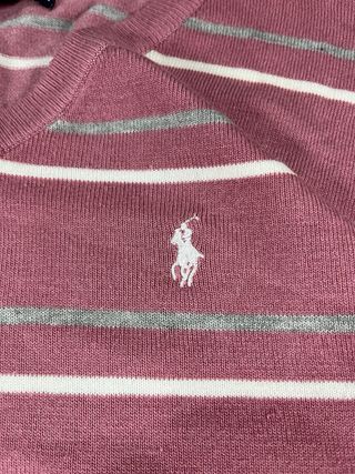 Jersey Polo Ralph Lauren Rayas V-Neck