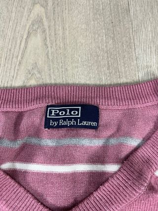 Jersey Polo Ralph Lauren Rayas V-Neck