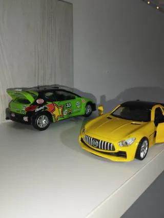 Coches a escala metálicos 1:24 – buen estado (pack