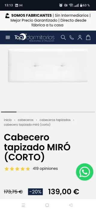 Cama 150x190 Completa