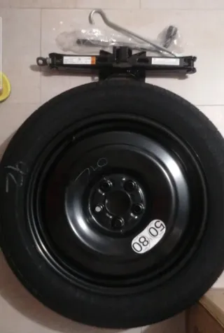 Rueda repuesto Nissan Juke/Qashqai