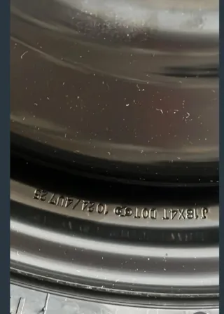 Rueda repuesto Nissan Juke/Qashqai