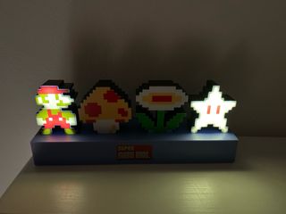 Lámpara Mario Bros