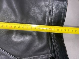 Conjunto cuero moto Polo Negro Amarillo Blanco