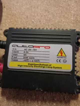 Balastro Xenón Autopro AC 9V-16V 35W