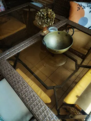 Conjunto Mesa y Sillas exterior