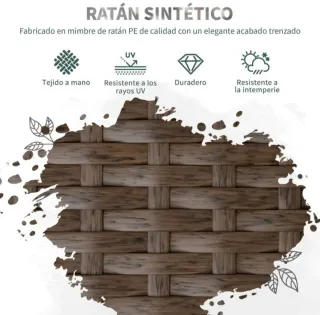 Conjunto Mesa y Sillas exterior