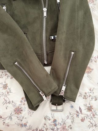 Chaqueta Zara verde