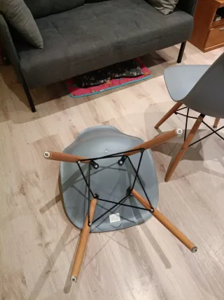 Pareja Sillas Modernas Diseño Nórdico