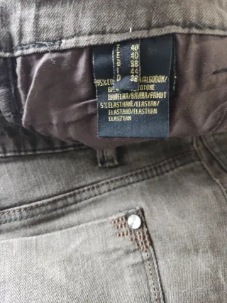 Pantalón mujer verde oliva