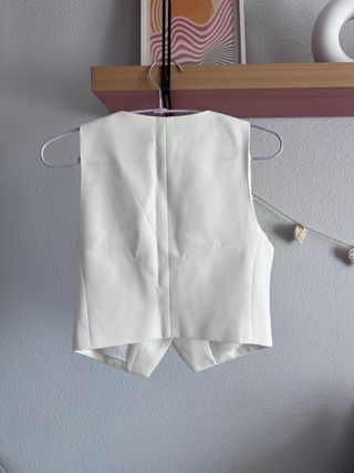 Chaleco Lefties Blanco Talla XS/34