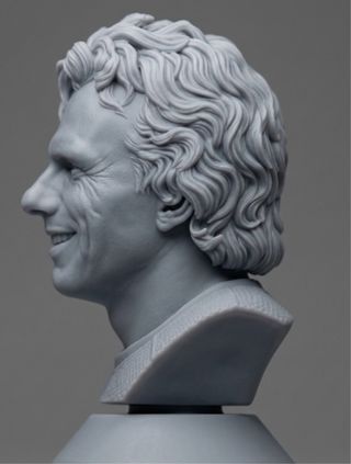 Busto Joe Montana 3D - Altezza 25cm