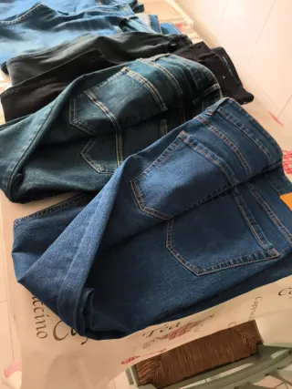 Lote 6 Pantalones Vaqueros