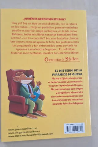El misterio de la pirámide de queso: Geronimo Stil