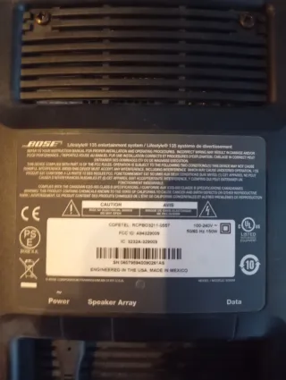 Bose Lifestyle 135 completo