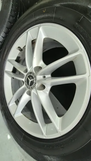 Llantas Mercedes Plata 5 Radios