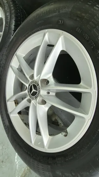 Llantas Mercedes Plata 5 Radios