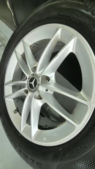 Llantas Mercedes Plata 5 Radios