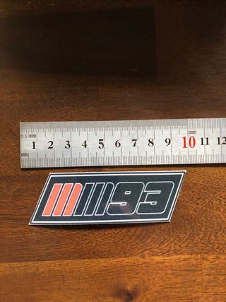 Pegatina Marc Márquez 93