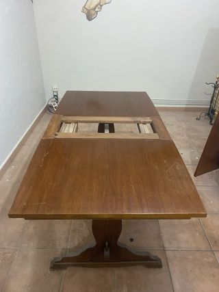 Mesa Castellana Madera 160 o 280cm.