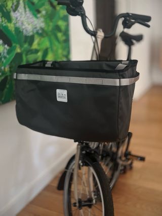 Bicicleta Brompton 12v plegable color sand