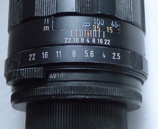 SuperTakumar 2,5/135, serie 6 elementos.