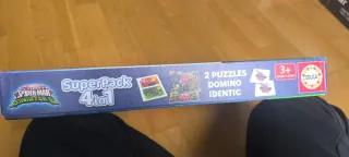 Juego Spiderman 4 en 1 Educa