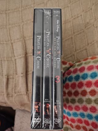 Trilogía Piratas del Caribe DVD