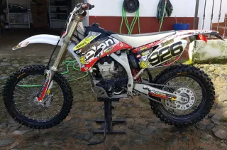 Yamaha YZF 450 2007 Matriculada.