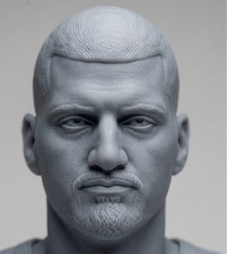 Busto 3D Nikola Jokic - Altezza 25cm