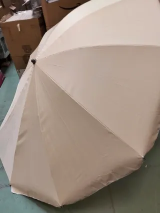 greemotion Sombrilla Playa Jardín Ø300cm Beige