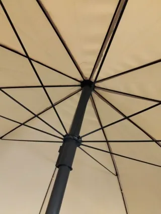 greemotion Sombrilla Playa Jardín Ø300cm Beige