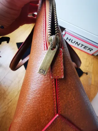 Bolso Carolina Herrera Marrón Piel