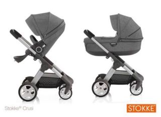 Carrito Bebé Stokke Completo Gris